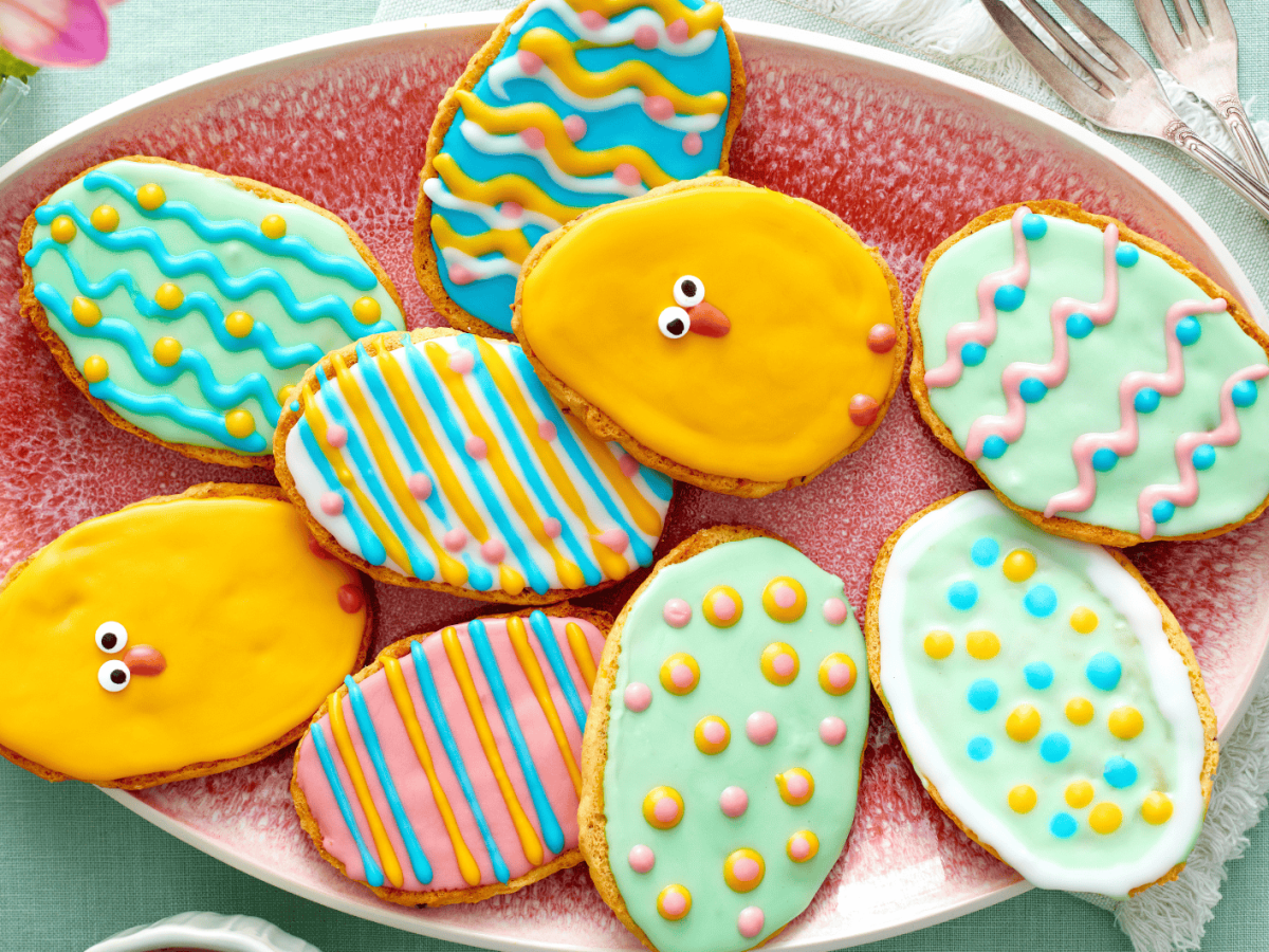 Kunterbunte Oster-Amerikaner: Einfaches Rezept zum Nachbacken