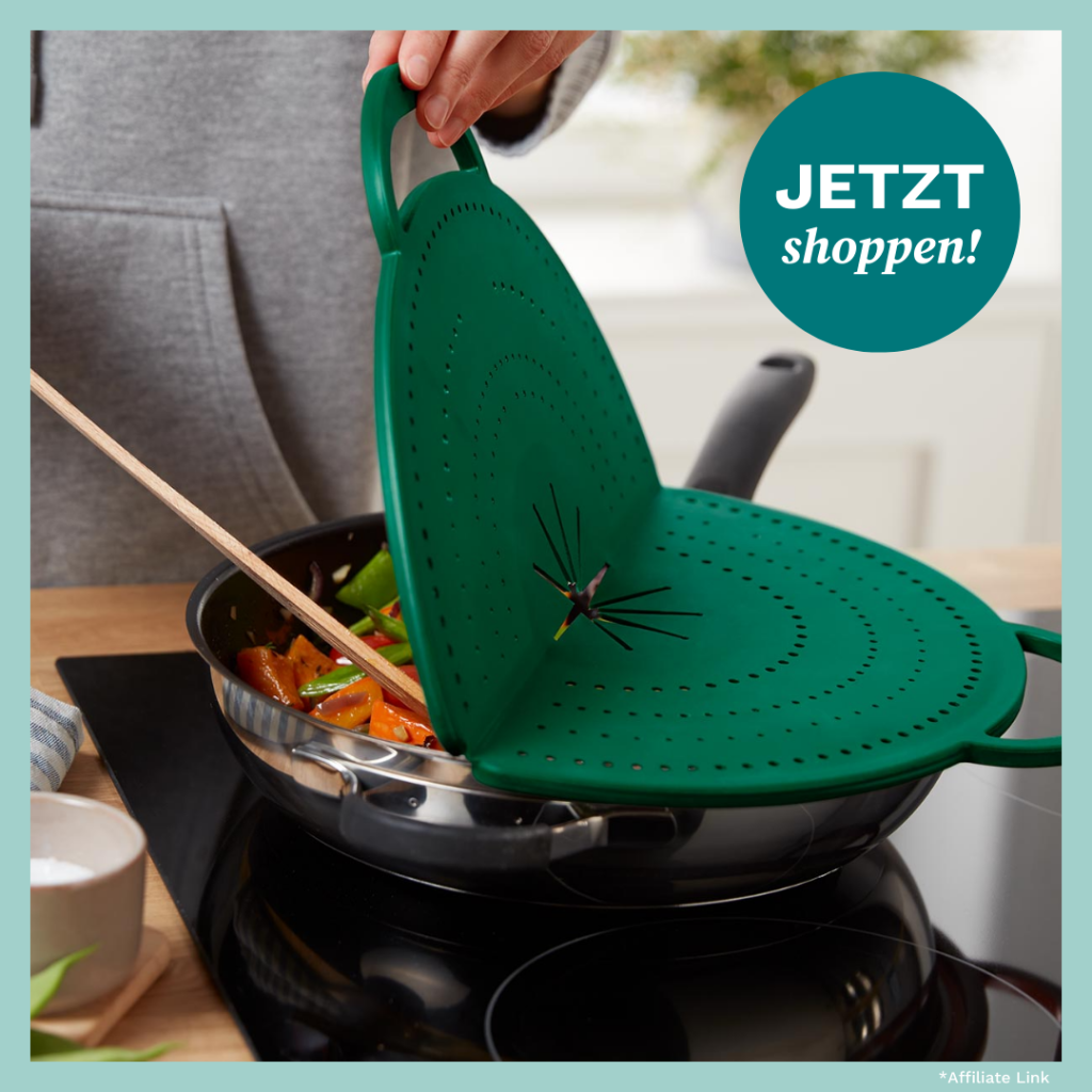 Produktbild von Tchibo, ein Pfannen-Spritzschutz.