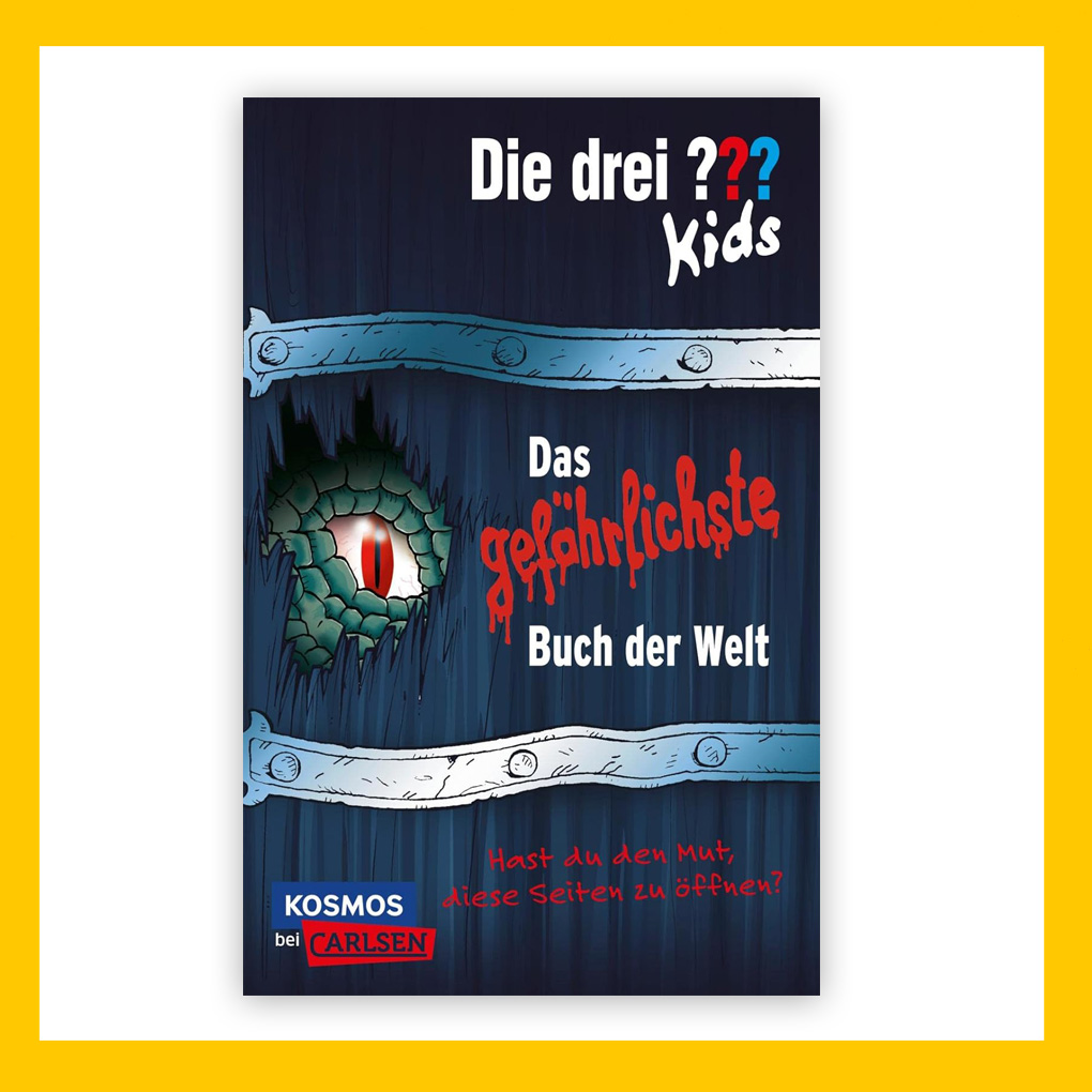 Cover 3 Fragezeichen Kids - Das gef&auml;hrlichste Buch der Welt.