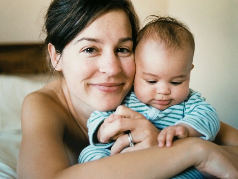 Mutter mit Baby