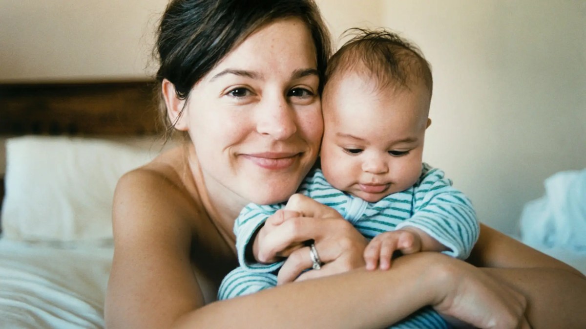 Mutter mit Baby