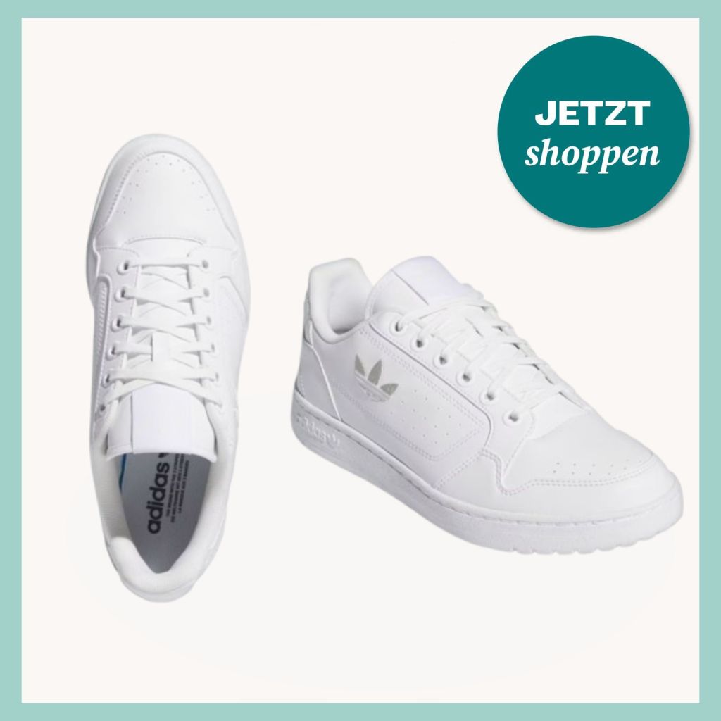 Adidas Originals NY 90 Sneaker in Cloud White