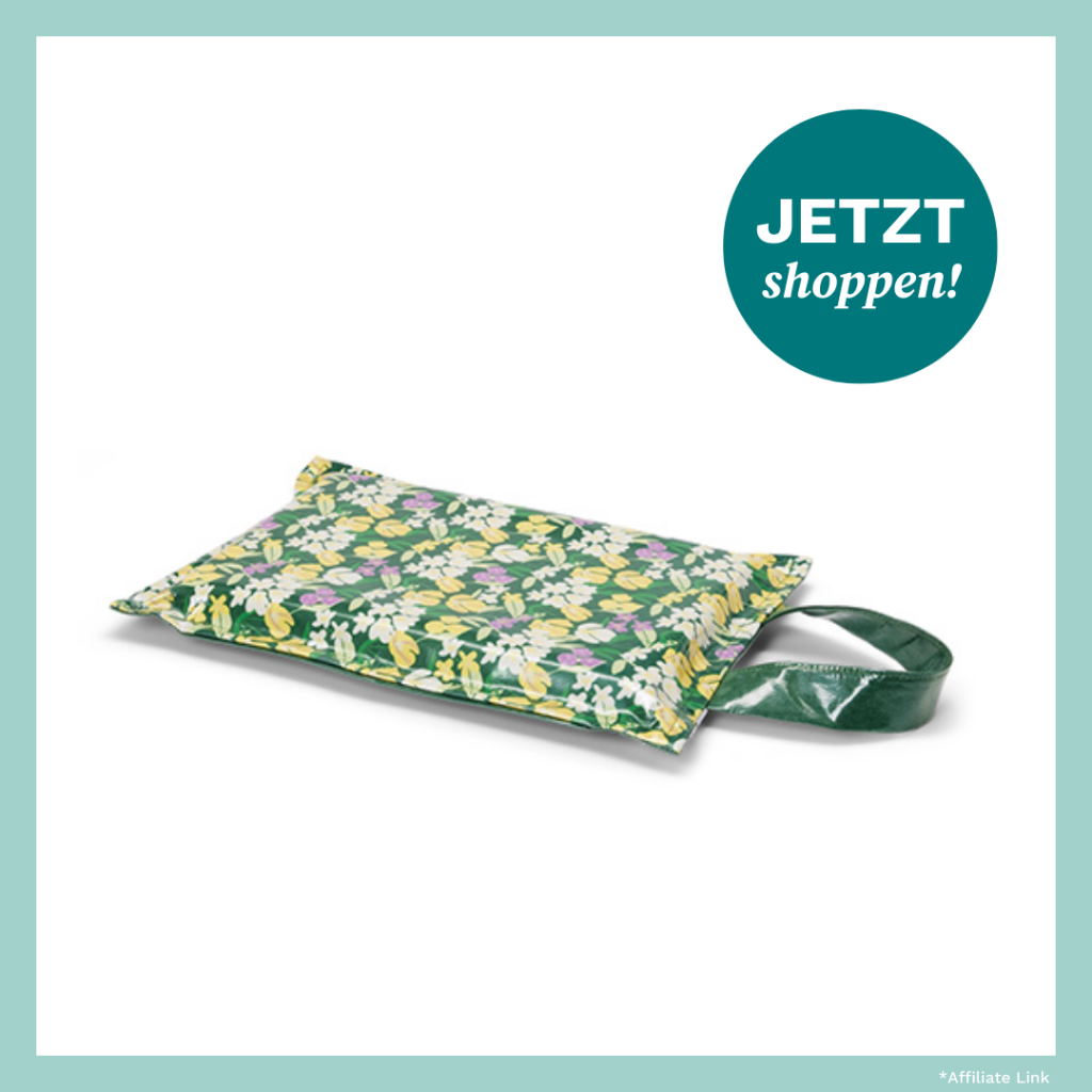 Produktbild eines Kniekissens für den Garten von Tchibo.