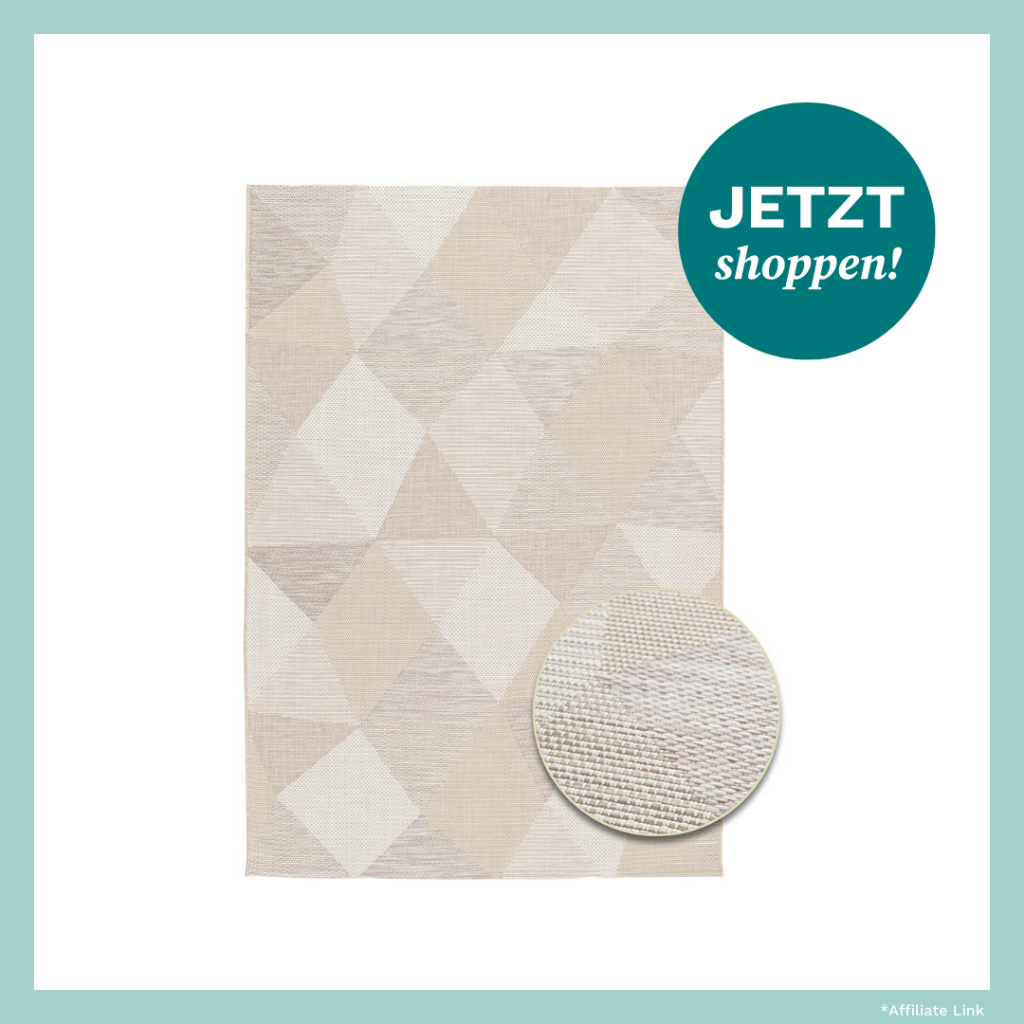 Produktbild von einem Outdoorteppich von Tchibo.