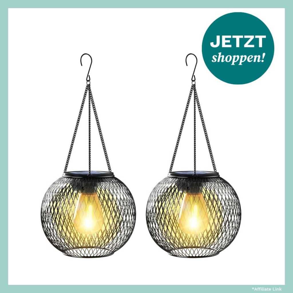 Solarlampe für Terrasse