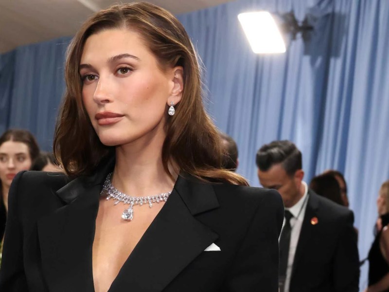 Hailey Bieber auf der Met Gala 2025