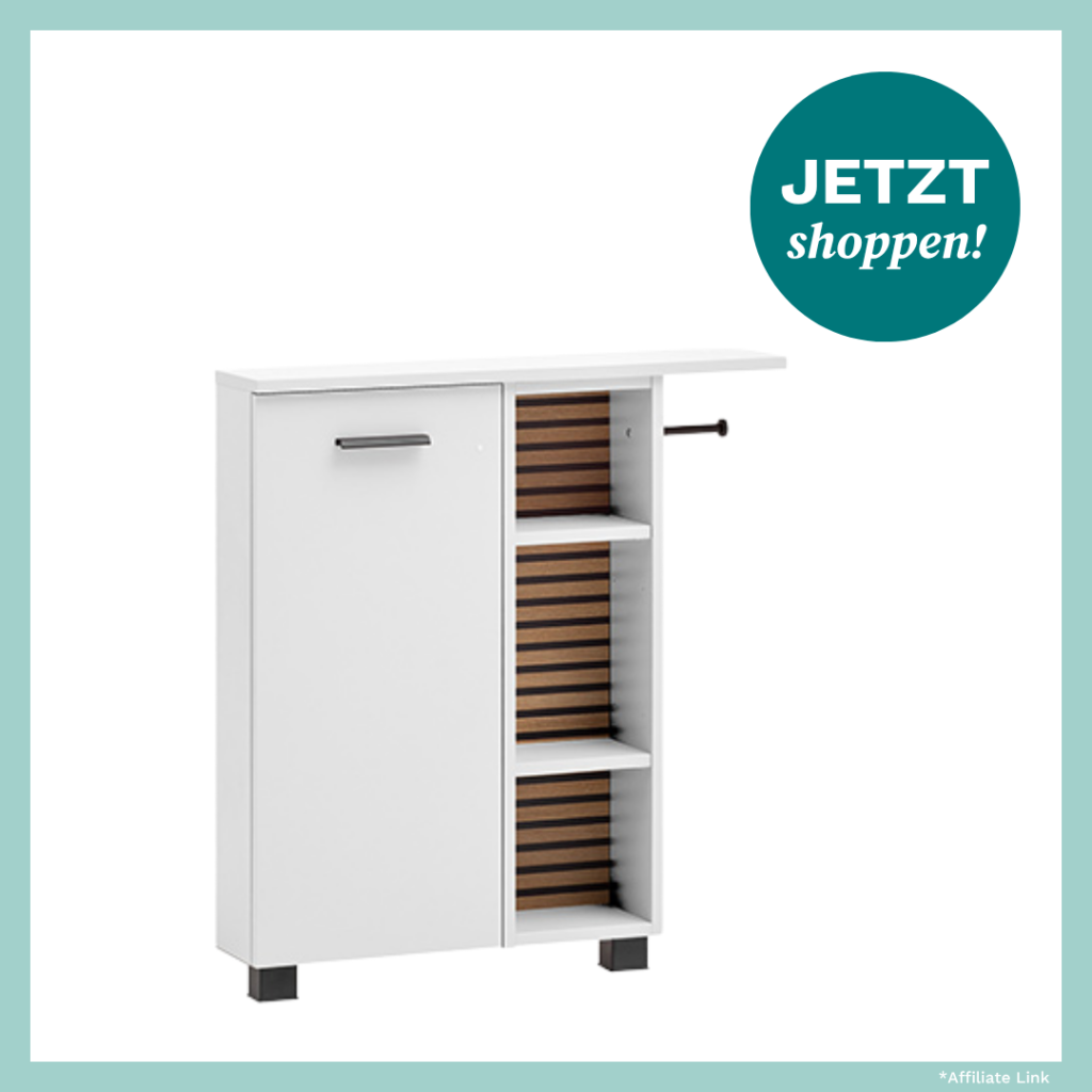 Produktbild von einem kleinen Regal von Tchibo.