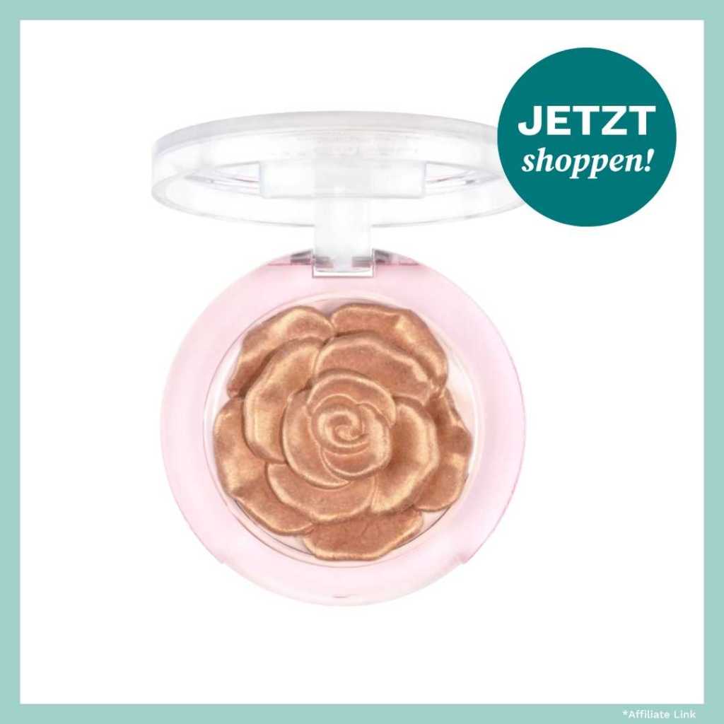 Make-up Highlighter in Form einer Rose