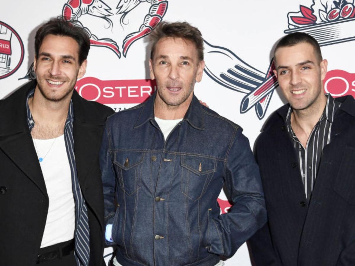 Mark Keller und seine Söhne Aaron Keller und Joshua Keller.