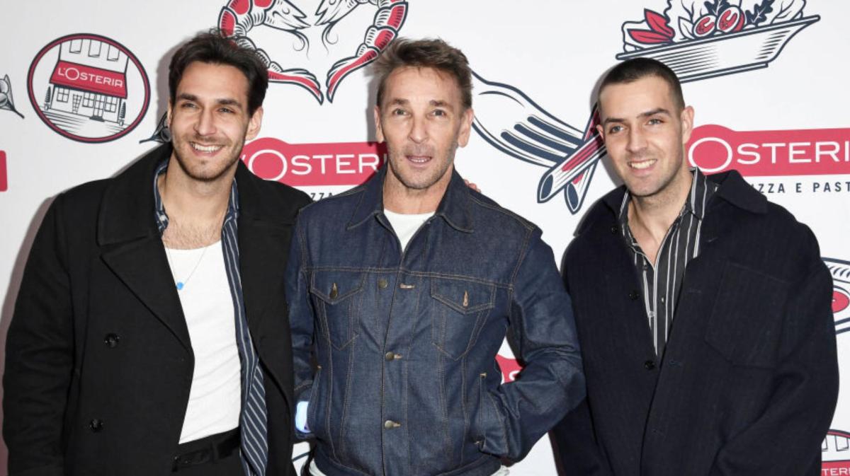 Mark Keller und seine Söhne Aaron Keller und Joshua Keller.