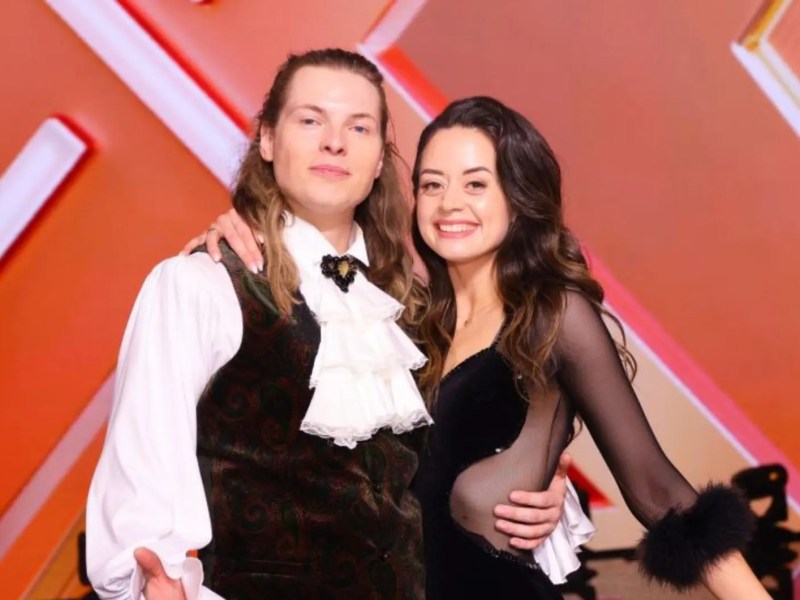 Gabriel Kelly und Malika Dzumaev bei Let's Dance.