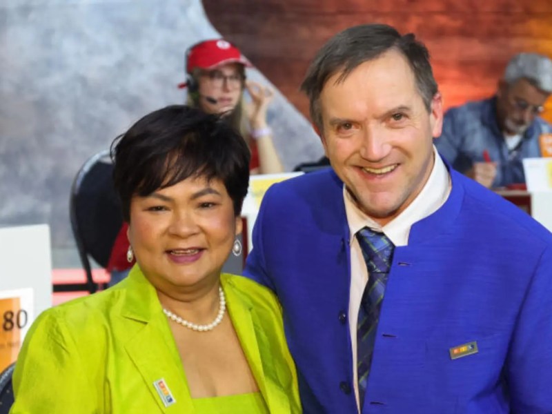 Narumol und Josef David im Jahr 2024.