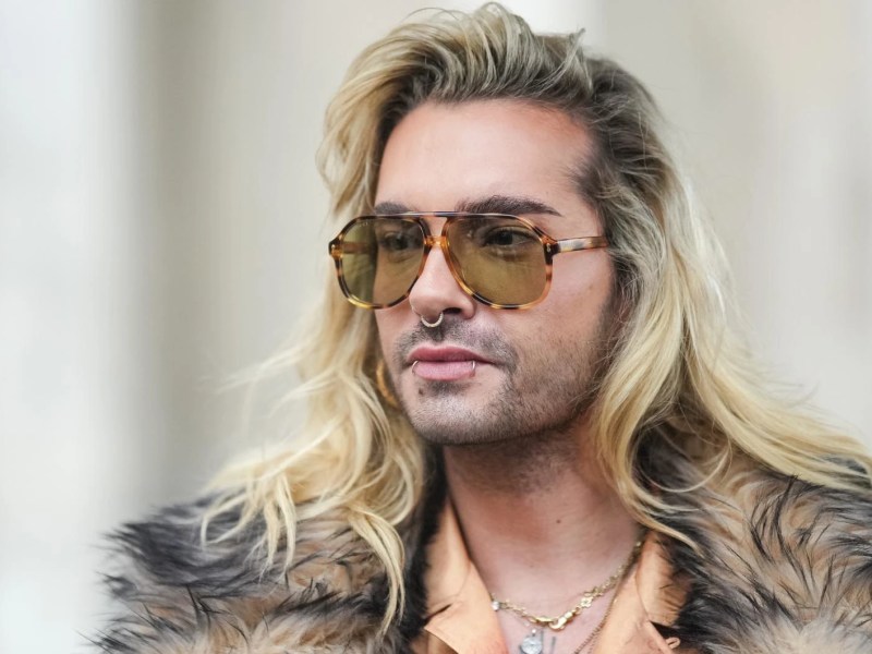 Bill Kaulitz auf der Paris Fashion Week