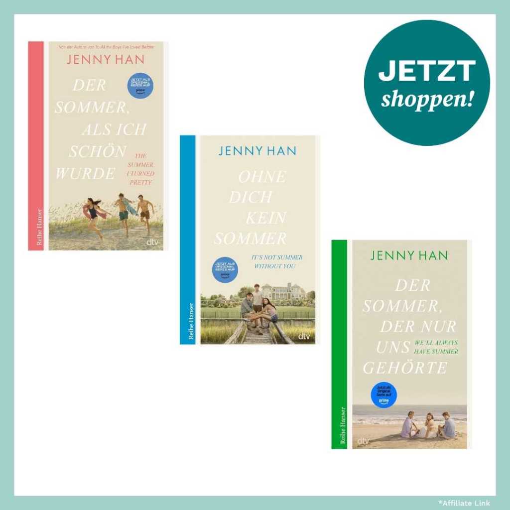 Der Sommer als ich sch&ouml;n wurde Buchreihe von Jenny Hand
