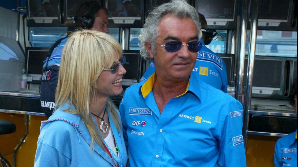 Heidi Klum und Flavio Briatore