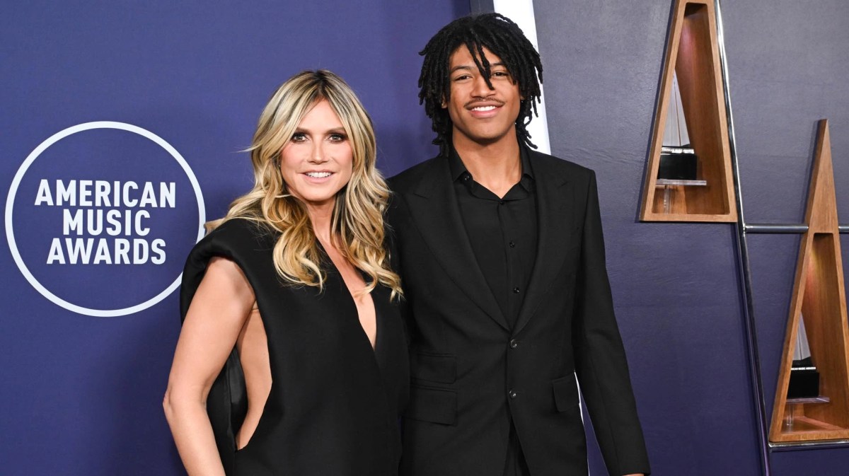 Heidi Klum und Sohn Henry Samuel bei den American Music Awards 2025