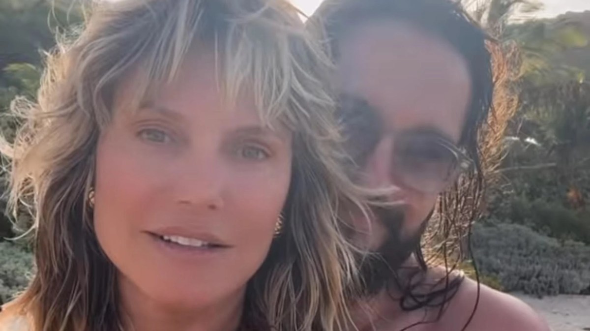 Heidi Klum und Tom Kaulitz im Pärchen-Urlaub am Strand