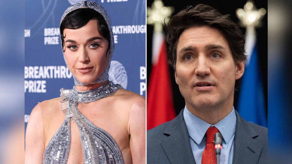 Katty Perry und Justin Trudeau