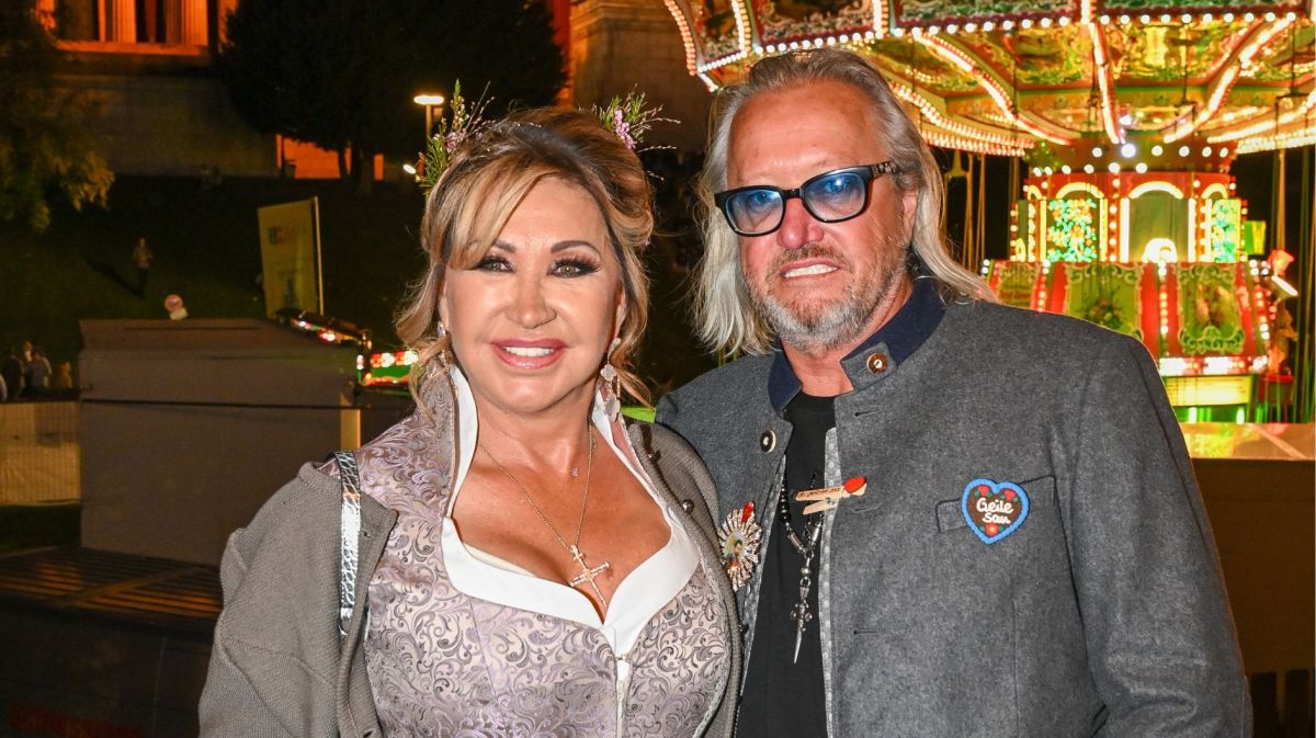 Carmen und Robert Geiss auf dem Oktoberfest