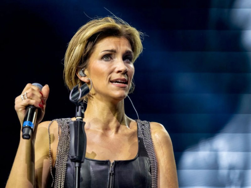 Anna-Maria Zimmermann bei einem Auftritt.