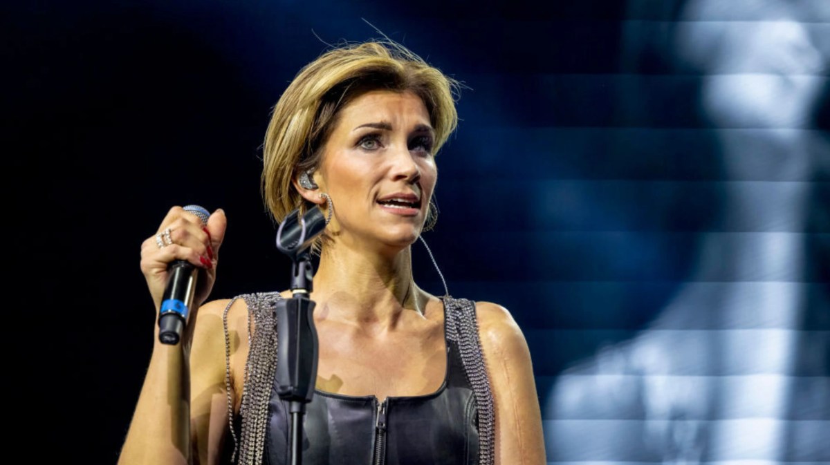 Anna-Maria Zimmermann bei einem Auftritt.