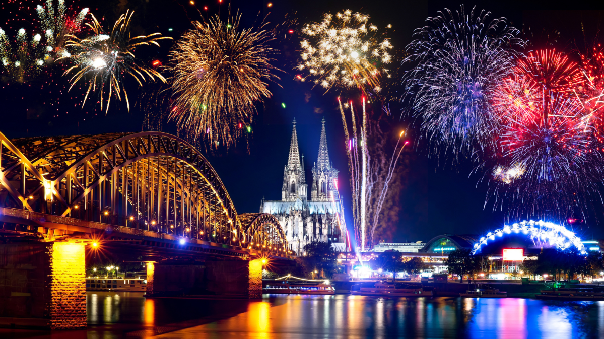 Kölner Lichter Feuerwerk