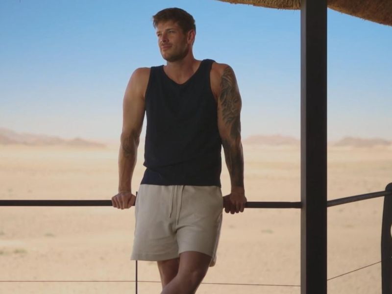 Bachelor Martin in Namibia.