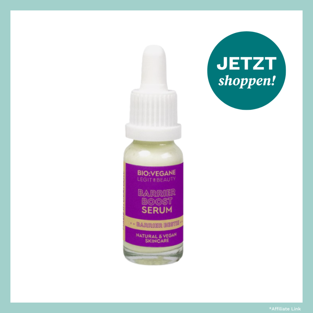 Serum mit pflegenden Wirkstoffen wie Jojobaöl, Squalan und Bakuchiol.