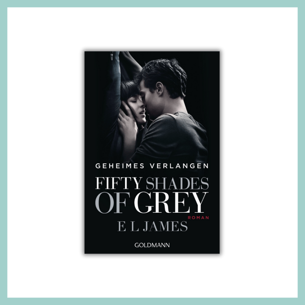 Cover vom Roman Fifty Shades of Grey.