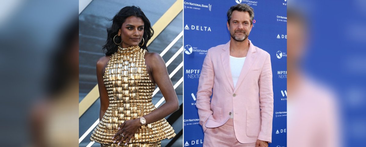 Simone Ashley und Joshua Jackson