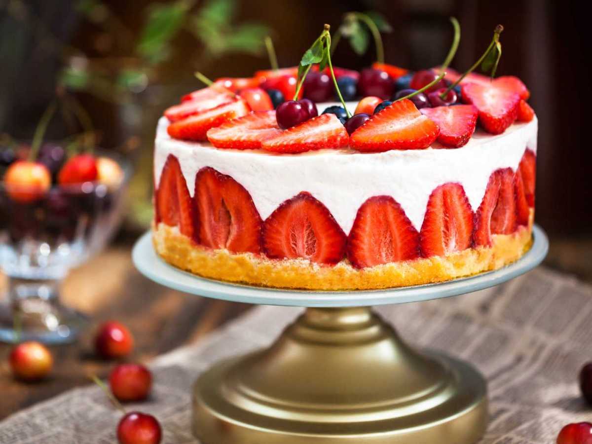 Erdbeertorte