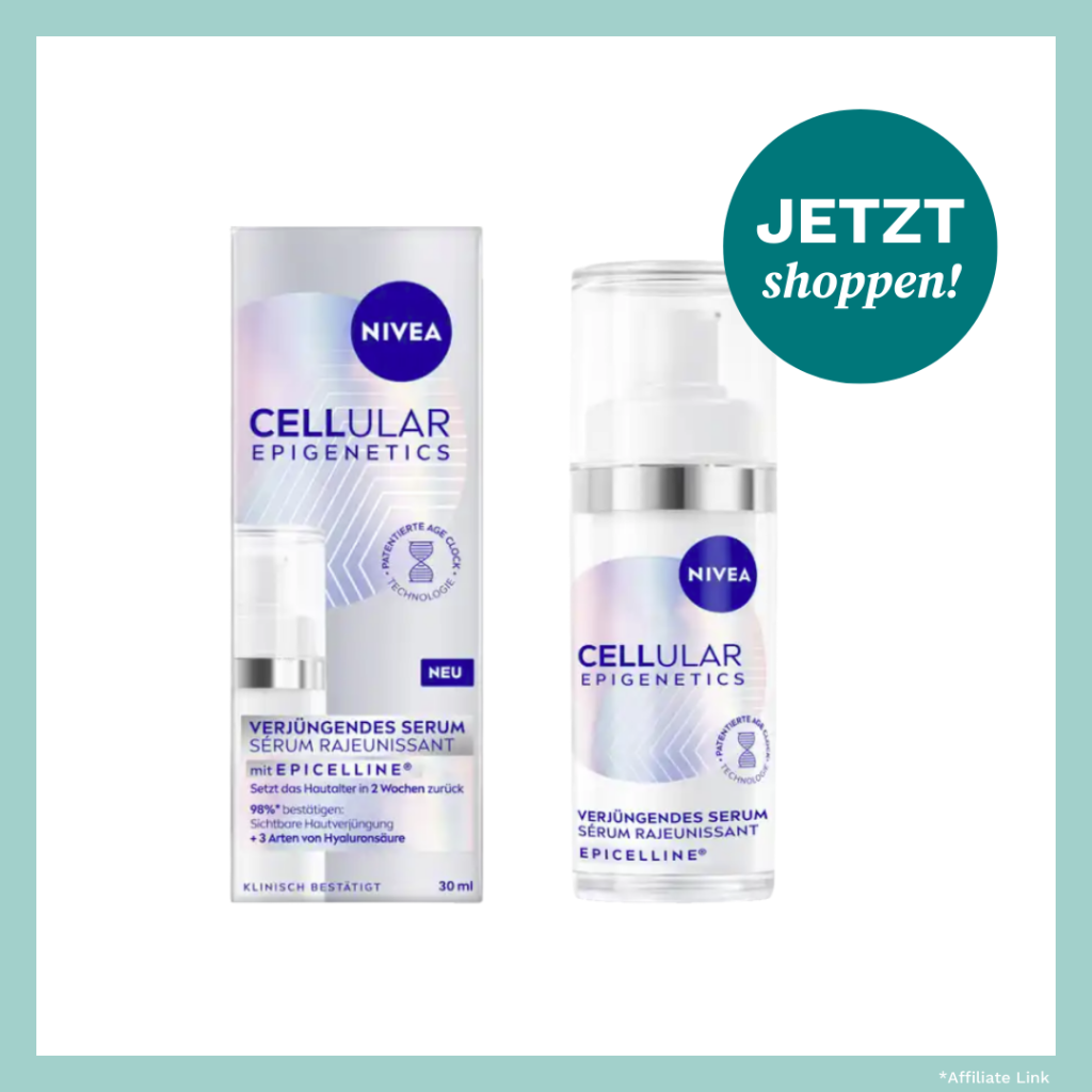 Produktverpackung des Serums von Nivea, das es bei Rossmann gibt