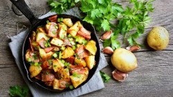 Bratkartoffeln mit Speck