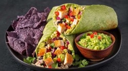 Avocado-Chicken Wrap