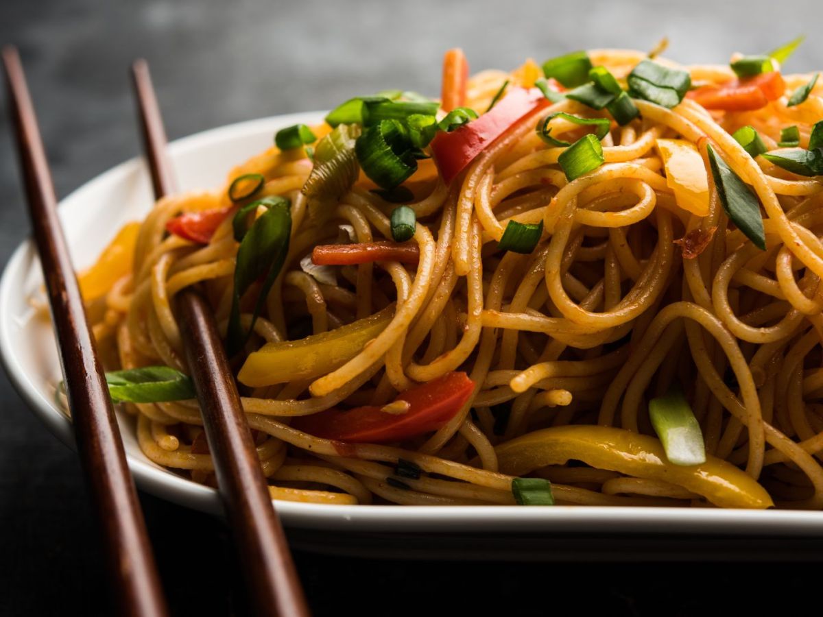 Asiatischer Nudelsalat