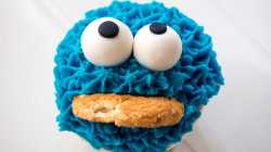 Krümelmonster-Muffin