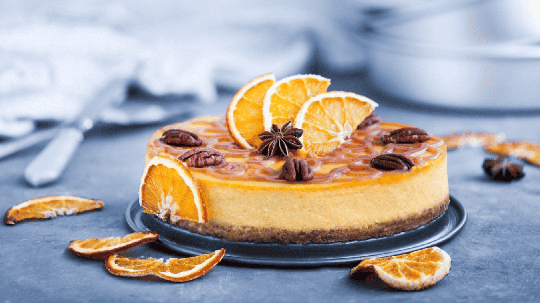 Orangen-Cheesecake