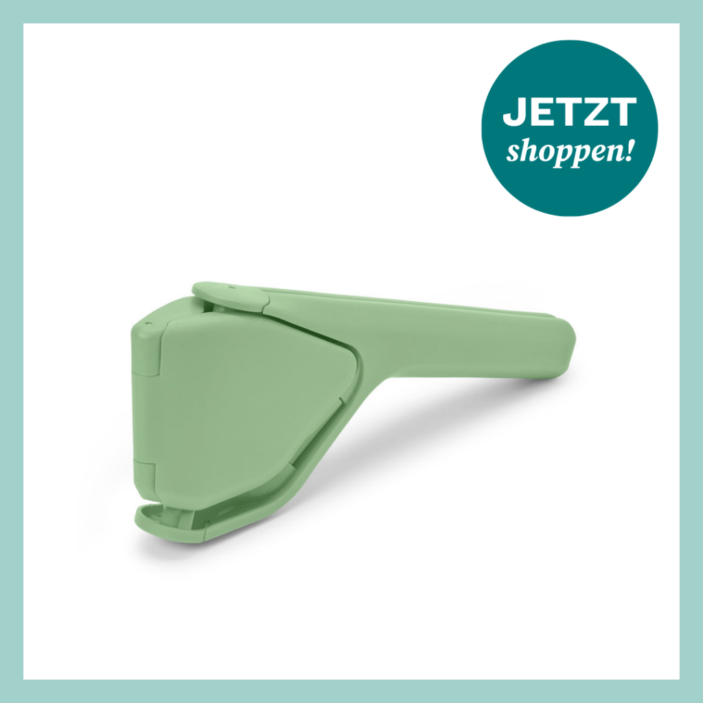 Eine Zitruspresse mit Griff.