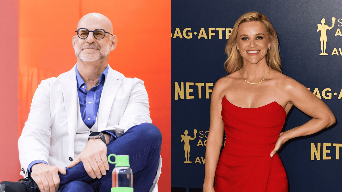 Harlan Coben und Reese Witherspoon.