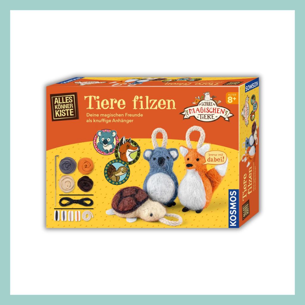 Produktbild von Tiere Filzen Box.