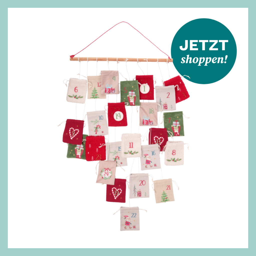 Adventskalender zum Befüllen von Ernsting's Family