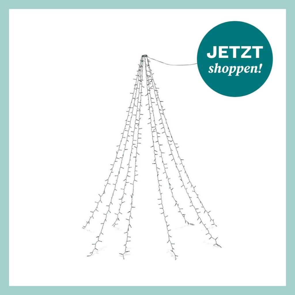 LED-Baummantel von Tchibo.