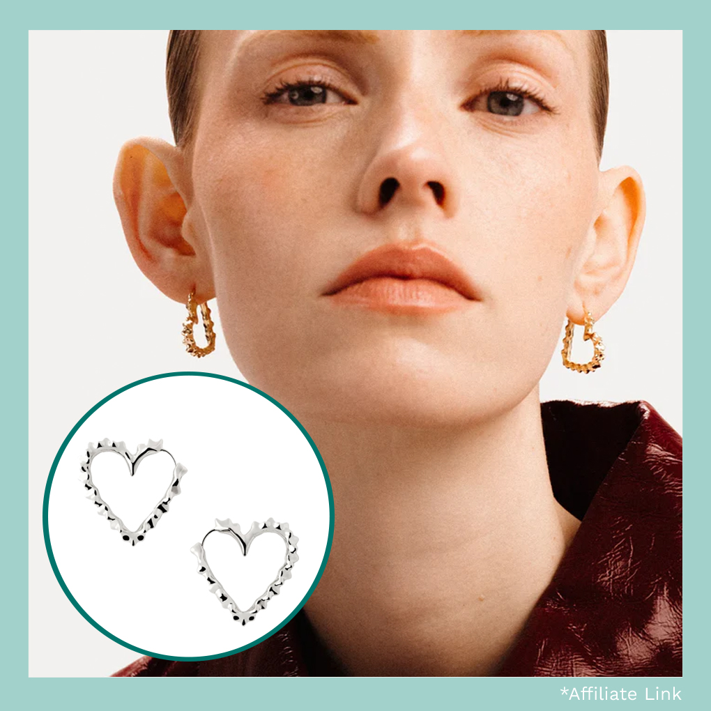 Icon Heart Hoops von Natalie Grassi