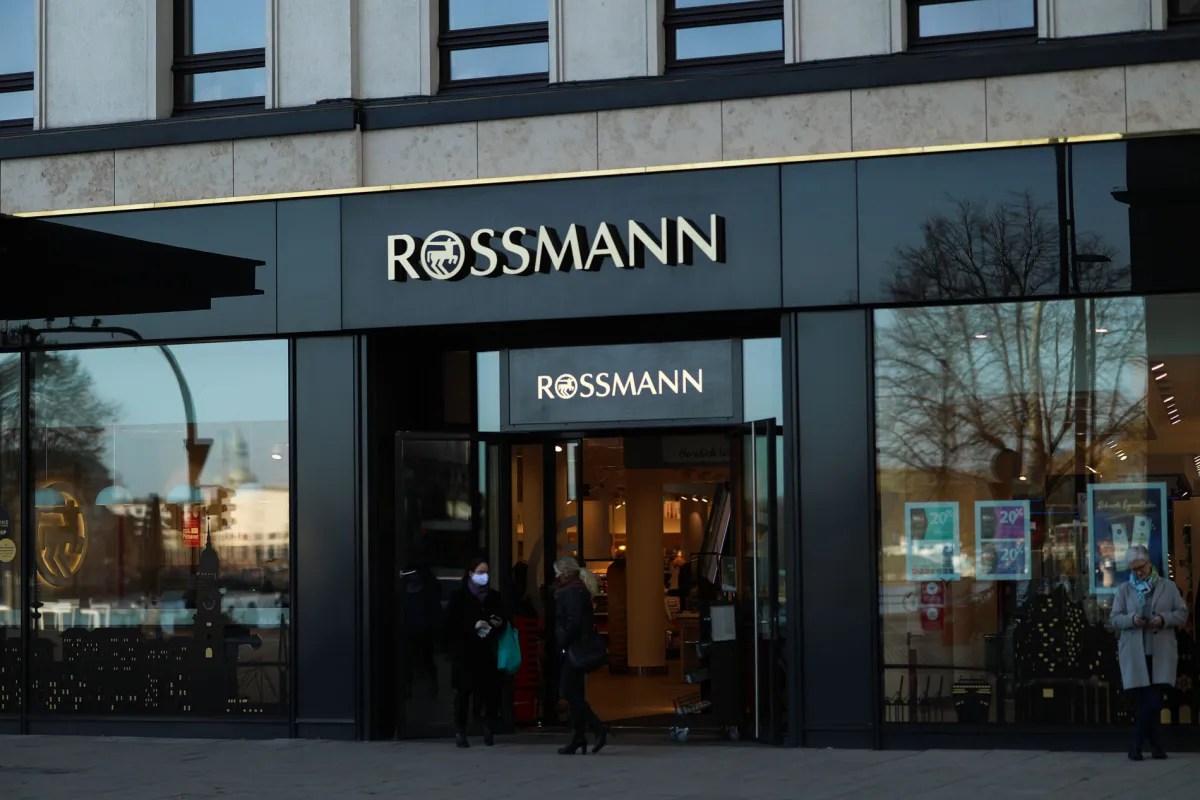 Schicke Rossmann-Drogerie-Filiale