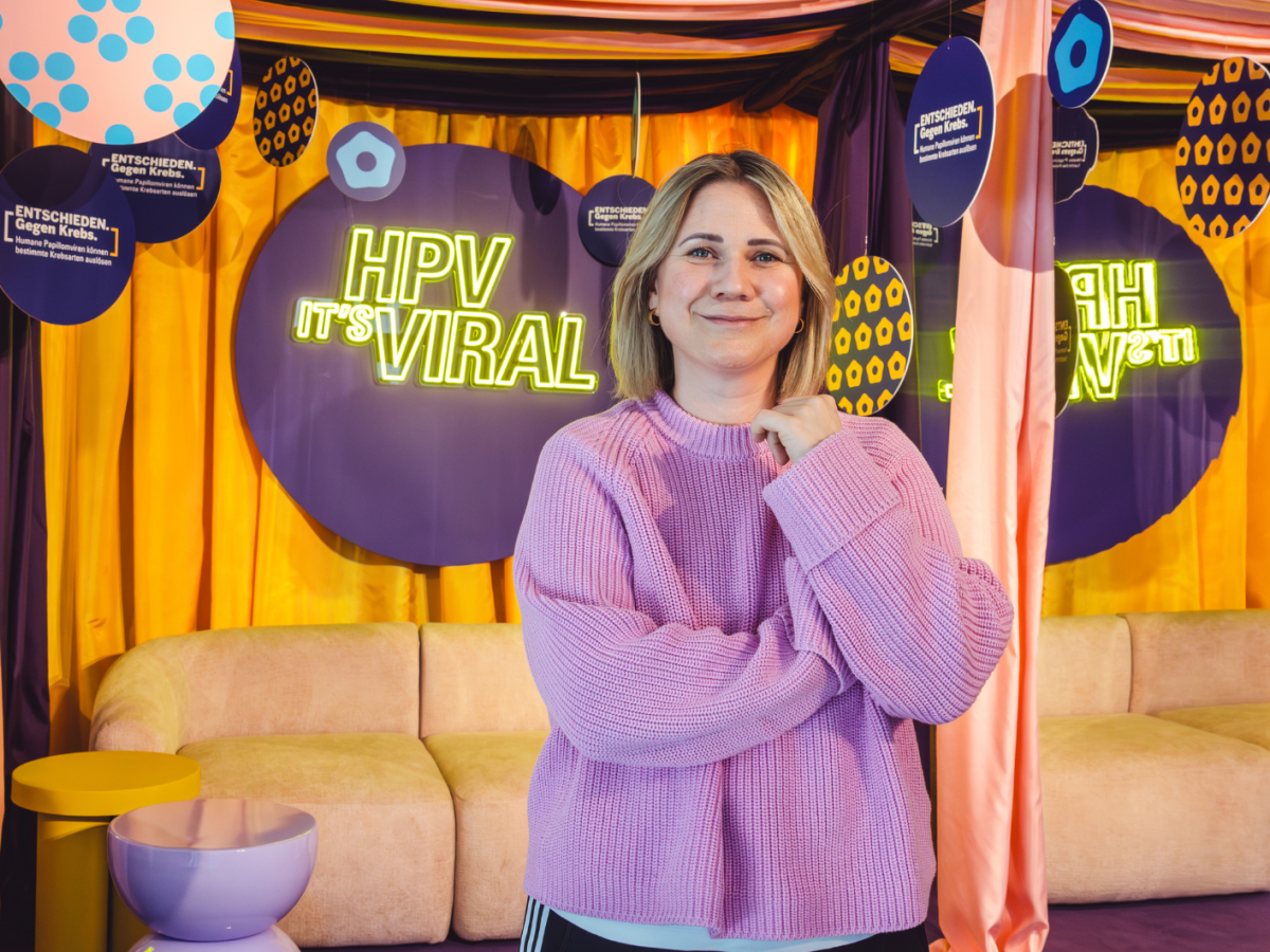 &bdquo;Ich hab mich erstmal super hilflos gef&uuml;hlt&ldquo; &ndash; Louisa Dellert im Interview &uuml;ber HPV