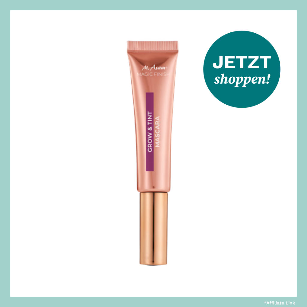 Tube mit Mascara und pflegenden Inhaltsstoffen