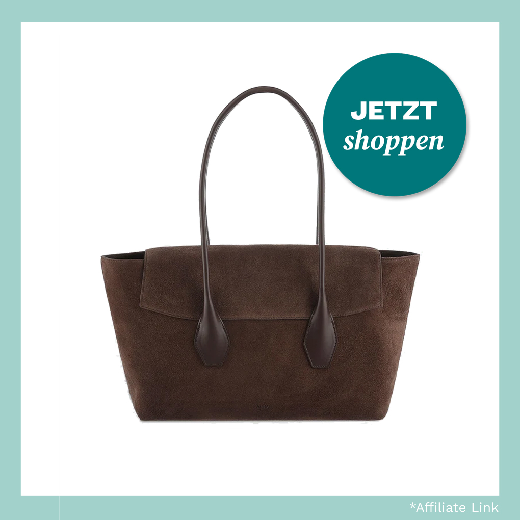 Shopper "IDA" von Alemi Zurich in Dunkelbraun.