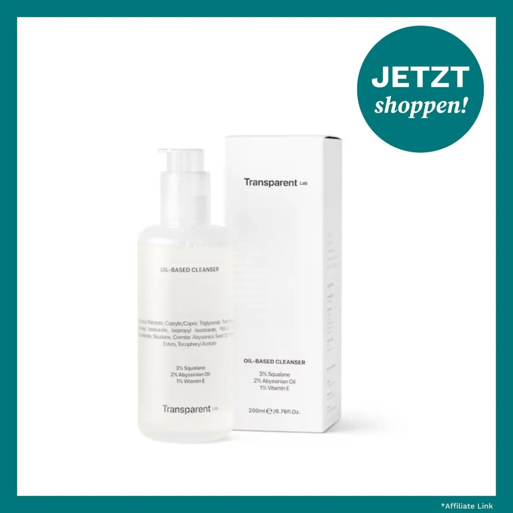 Oil-Based Cleanser
Gesichtsreinigungs&ouml;l von Transparent Lab bei Douglas. 