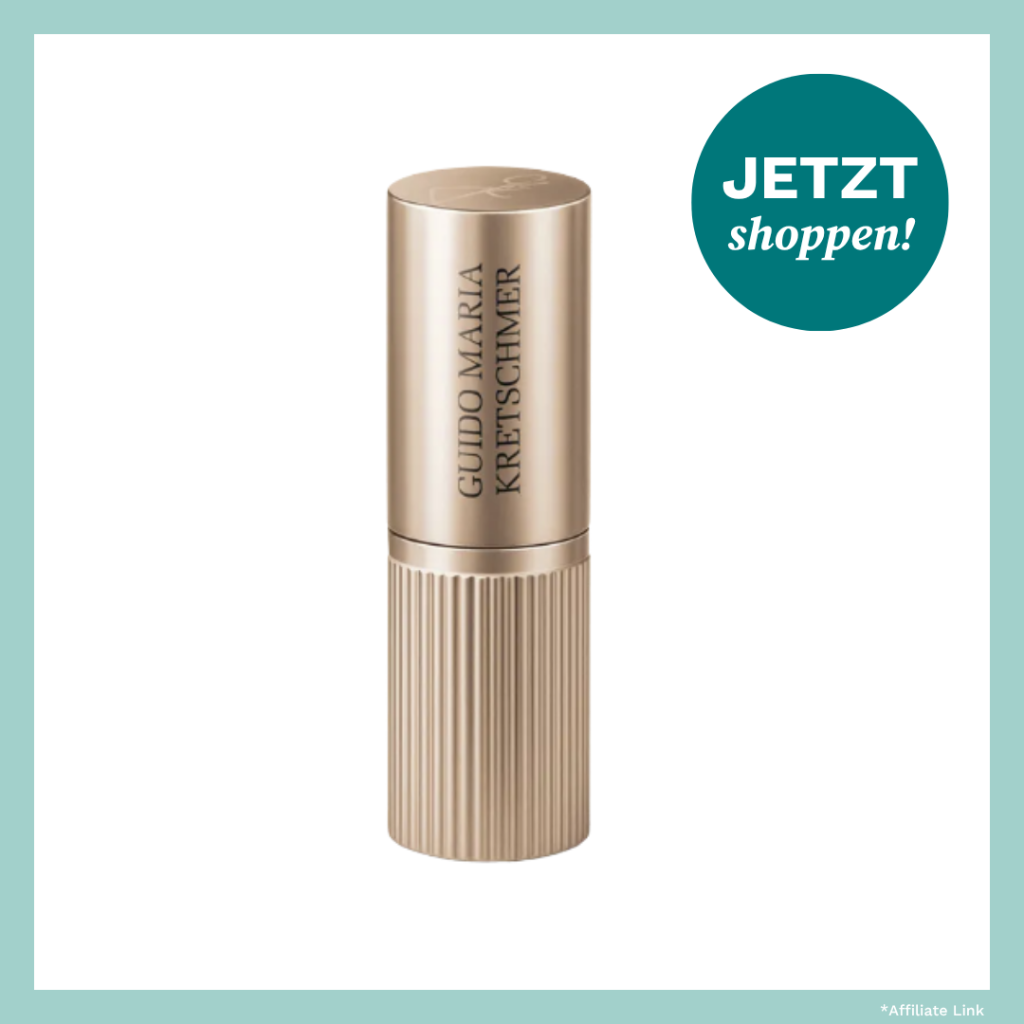 Goldene Lippenstift-Verpackung