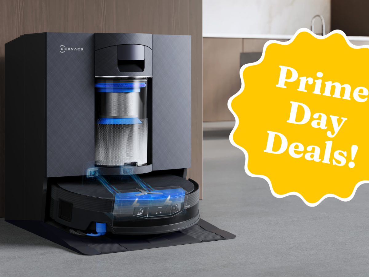 ECOVACS Roboter mit Prime Day Button